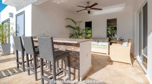 photos for S O L D   SOSUA: SEA VIEW 3 BEDROOM VILLA, RENOVATED AND IN FIRST CLASS RESIDENCE