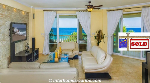 thumbnail for SOSÚA: 3-BED PREMIUM FIRST LINE OCEAN FRONT APARTMENT