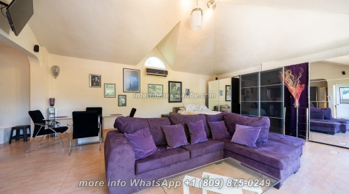 photos for SOSUA: FIRST CLASS VILLA WITH 300 M², 1X MAIN HOUSE plus 1X STUDIO, MODERN TOP FURNITURE, SOLAR PANELS, NO HOA