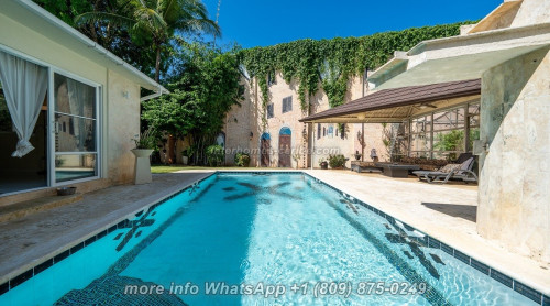 photos for SOSUA: FIRST CLASS VILLA WITH 300 M², 1X MAIN HOUSE plus 1X STUDIO, MODERN TOP FURNITURE, SOLAR PANELS, NO HOA