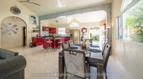 photos for SOSUA: FIRST CLASS VILLA WITH 300 M², 1X MAIN HOUSE plus 1X STUDIO, MODERN TOP FURNITURE, SOLAR PANELS, NO HOA