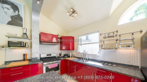 photos for SOSUA: FIRST CLASS VILLA WITH 300 M², 1X MAIN HOUSE plus 1X STUDIO, MODERN TOP FURNITURE, SOLAR PANELS, NO HOA