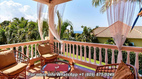 photos for SOSUA: 2-STOREY VILLA - 3-BEDROOM APARTMENT AND 1-BEDROOM GUEST APARTMENT, OCEAN VIEW