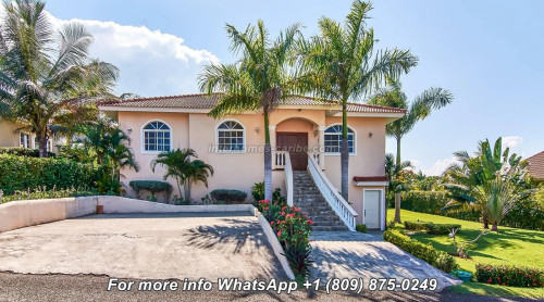 photos for SOSUA: 2-STOREY VILLA - 3-BEDROOM APARTMENT AND 1-BEDROOM GUEST APARTMENT, OCEAN VIEW