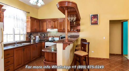 photos for SOSUA: 2-STOREY VILLA - 3-BEDROOM APARTMENT AND 1-BEDROOM GUEST APARTMENT, OCEAN VIEW