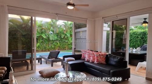 thumbnail for SOSUA: CHARMING 2-BEDROOM VILLA, LOVINGLY FURNISHED WITH LOTS OF LOVE