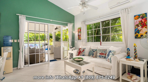 photos for SOSUA: COMFORTABLY FURNISHED 2-BEDROOM, 2-BATHROOM VILLA, CLOSE TO THE BEACH