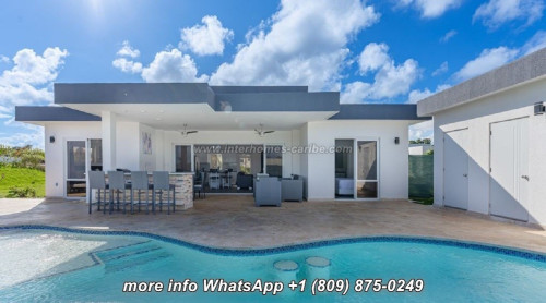 photos for SOSUA: STUNNING MODERN 2-BEDROOM VILLA WITH HUGE OUTDOOR TERRACE