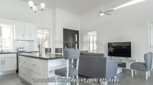 photos for SOSUA: STUNNING MODERN 2-BEDROOM VILLA WITH HUGE OUTDOOR TERRACE