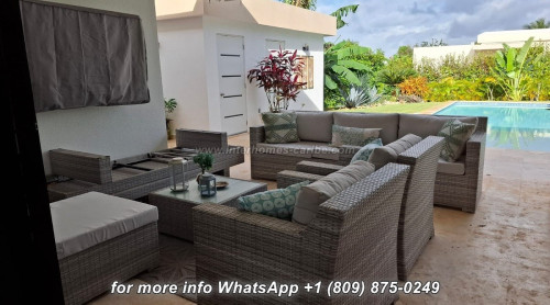 photos for SOSUA: MODERN 2-BEDROOM VILLA - FULLY FURNISHED AND LARGE TERRACE
