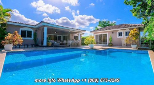 photos for SOSUA: 4-BEDROOM VILLA WITH A SPACIOUSLY DESIGNED TERRACE AREA FOR A SPECIAL LIVING EXPERIENCE