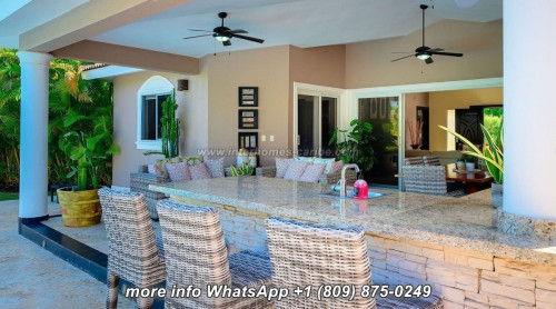 photos for SOSUA: 4-BEDROOM VILLA WITH A SPACIOUSLY DESIGNED TERRACE AREA FOR A SPECIAL LIVING EXPERIENCE
