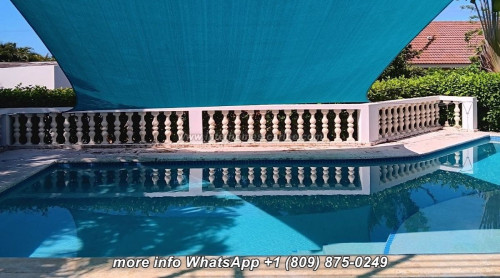 photos for SOSUA: NOW REDUCED - AIR-CONDITIONED VILLA WITH 3-BEDROOMS AND SEPARATE GUEST HOUSE