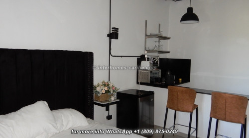 photos for SOSUA: MODERN FULLY FURNISHED 40 m² / 430 ft² STUDIO AT RIZZ SUITES.